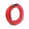 Steelman 30-Foot x 3/8" Rubber Air Hose with 1/4" Male NPT Brass Fittings 98215-IND - alternate 1